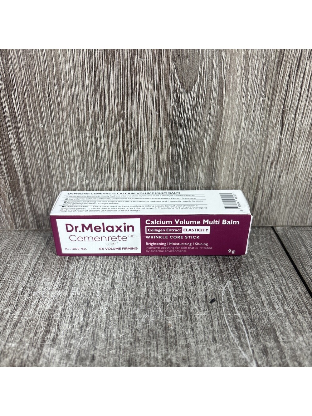 [US Seller] Dr.Melaxin Cemenrete Calcium Volume Multi Balm Wrinkle Core Stick 9g